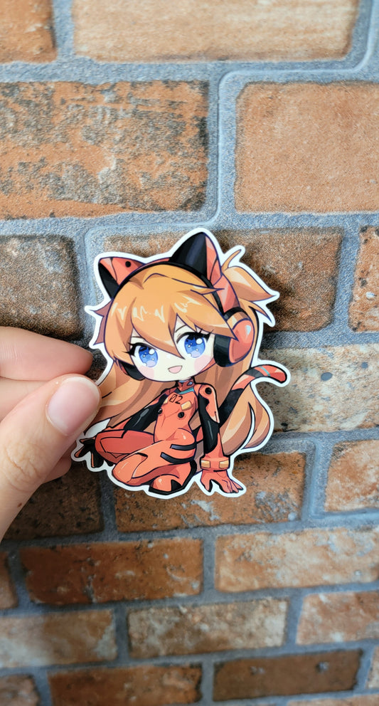 Asuka Langley Soryu Sticker