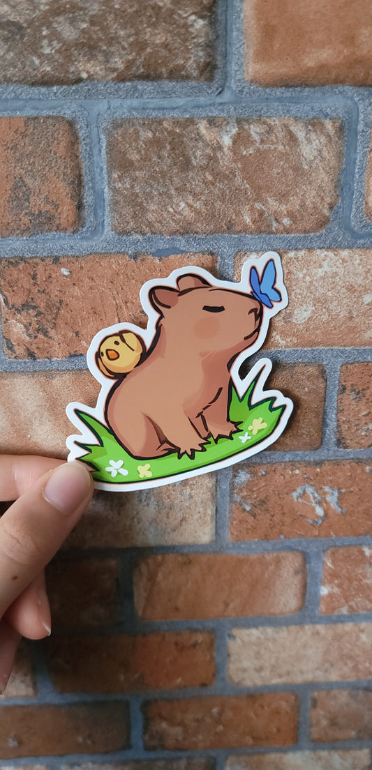 Cute Capybara Sticker