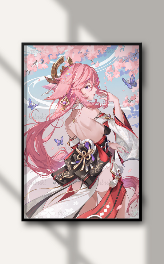 Yae Miko (11" x 17")