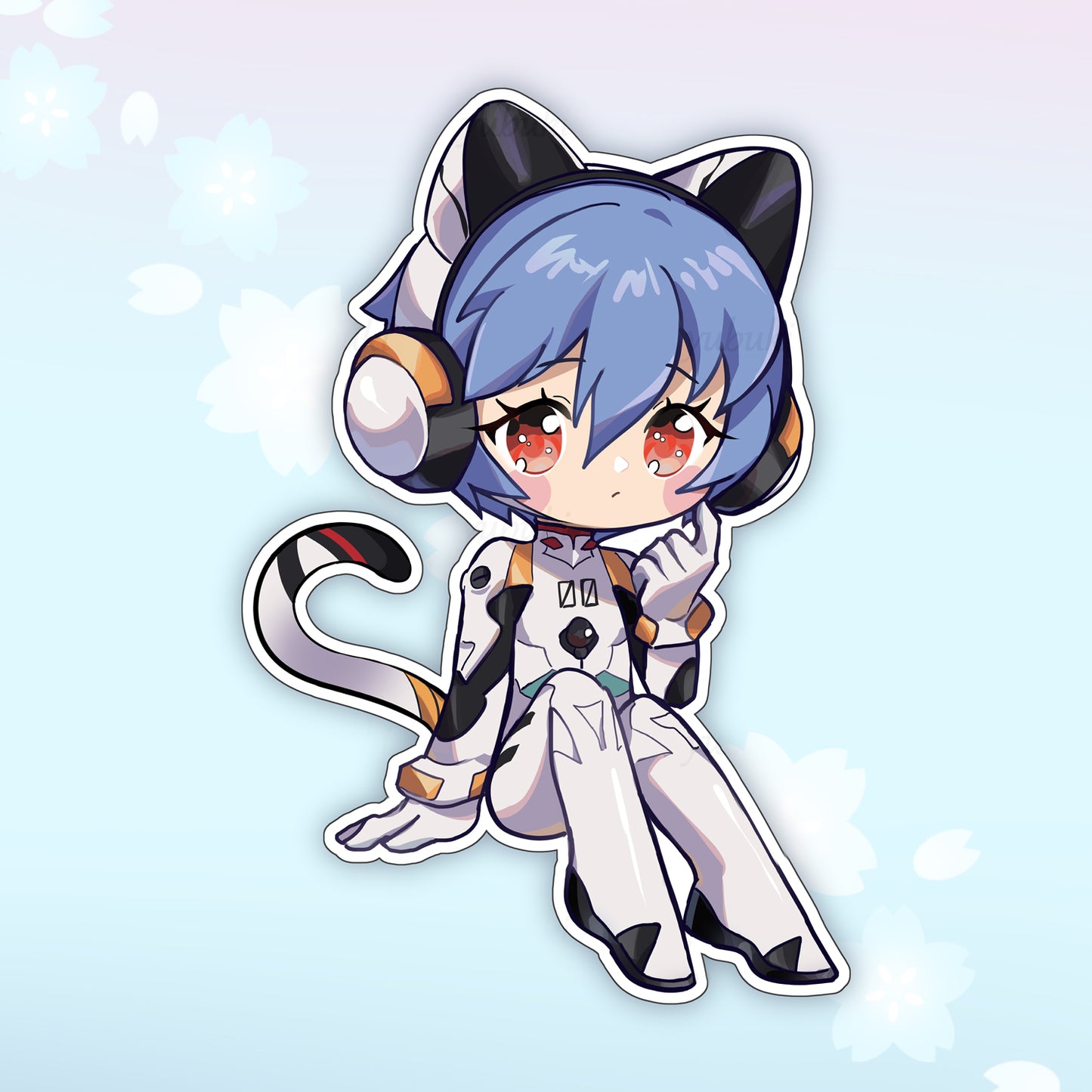 Ayanami Rei Sticker