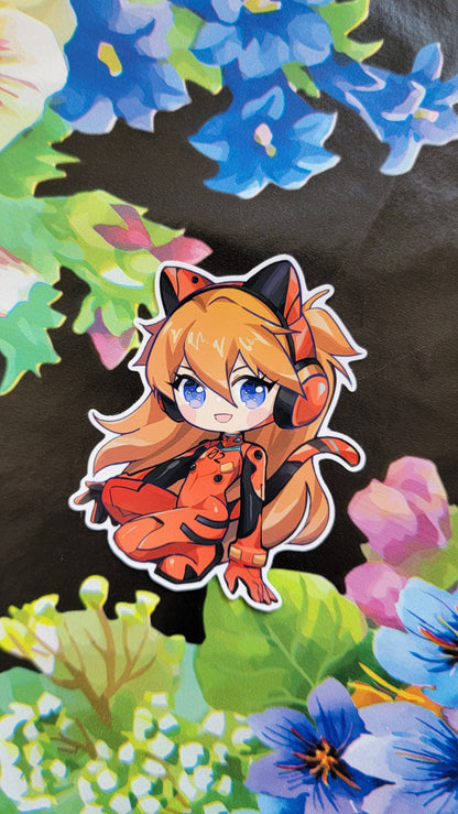 Asuka Langley Soryu Sticker