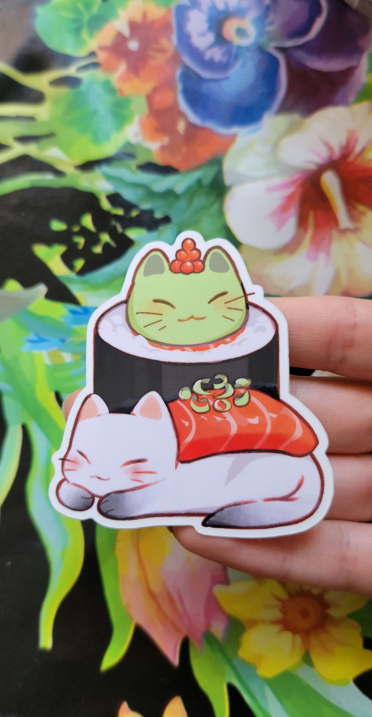 Sushi Cats Sticker