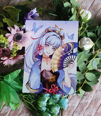 Kamisato Ayaka (5" x 7")