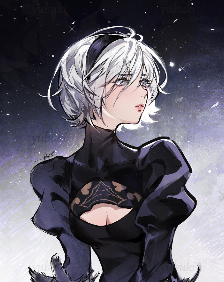 YoRHa 2B (8.5" x 11")