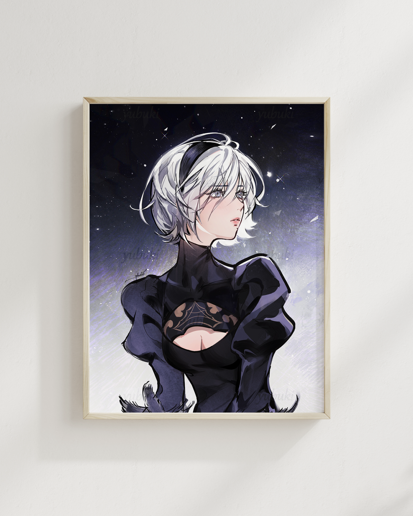 YoRHa 2B (8.5" x 11")