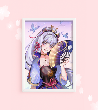 Kamisato Ayaka (5" x 7")