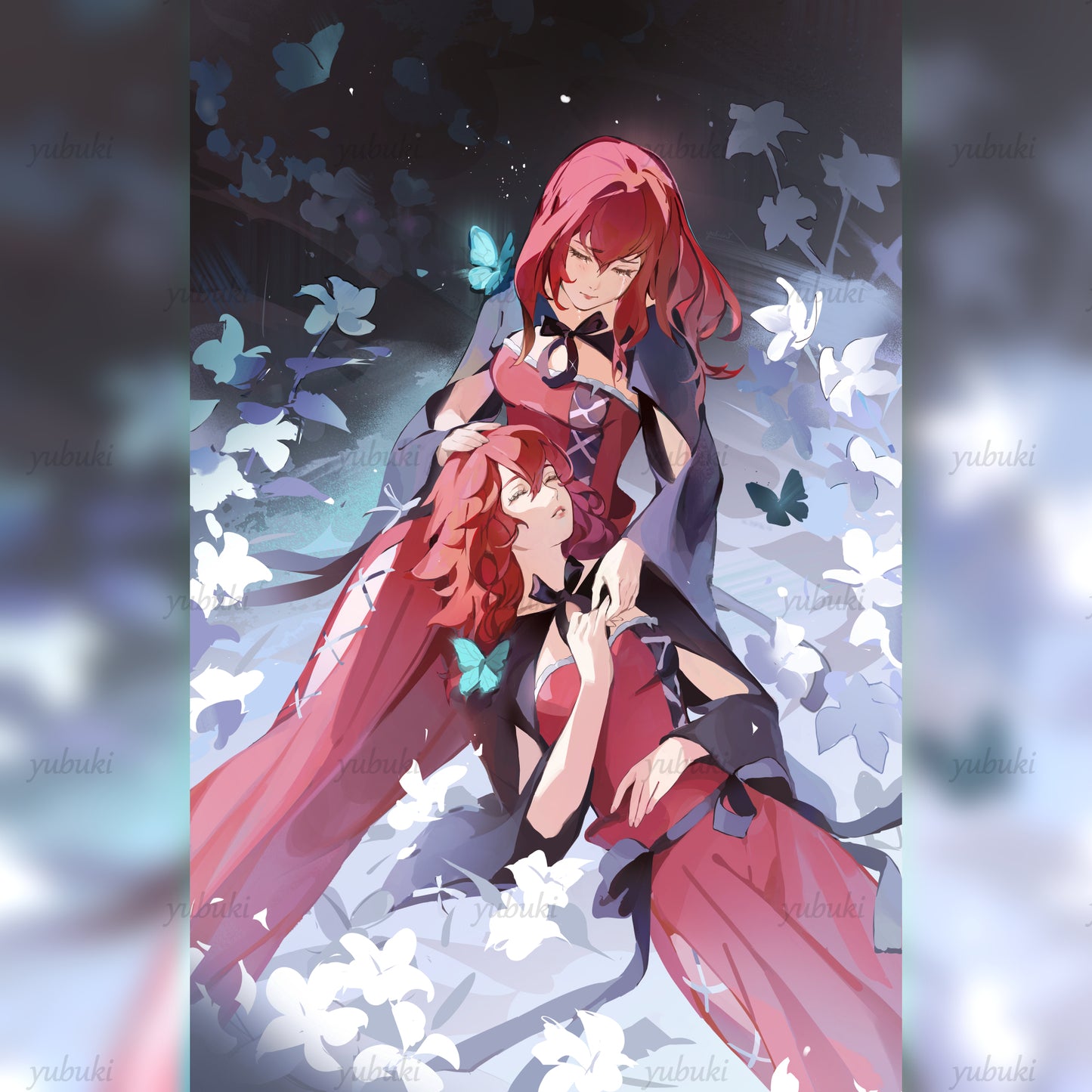Devola and Popola (11" x 17")