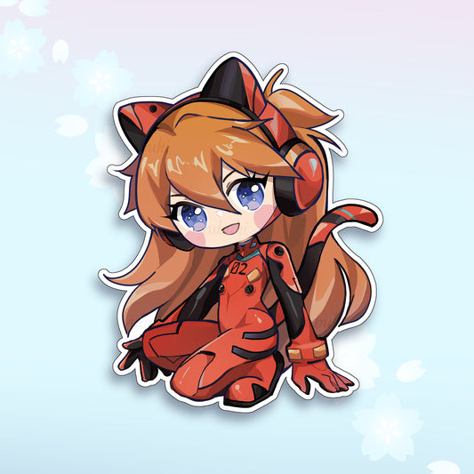 Asuka Langley Soryu Sticker