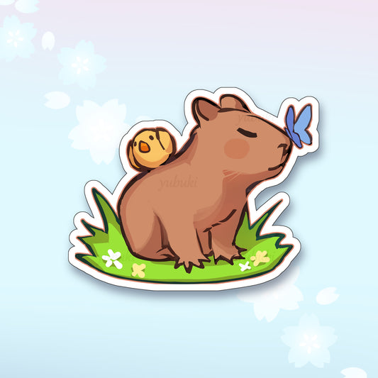 Cute Capybara Sticker