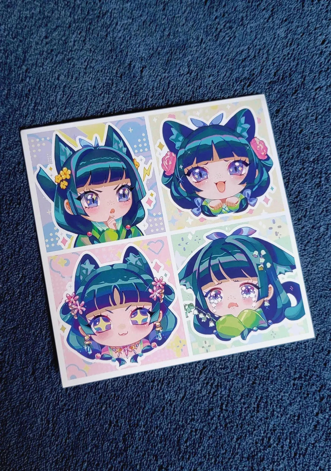 Mini Maomao (5" x 5")