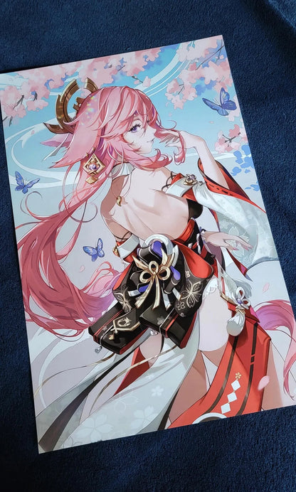 Yae Miko (11" x 17")