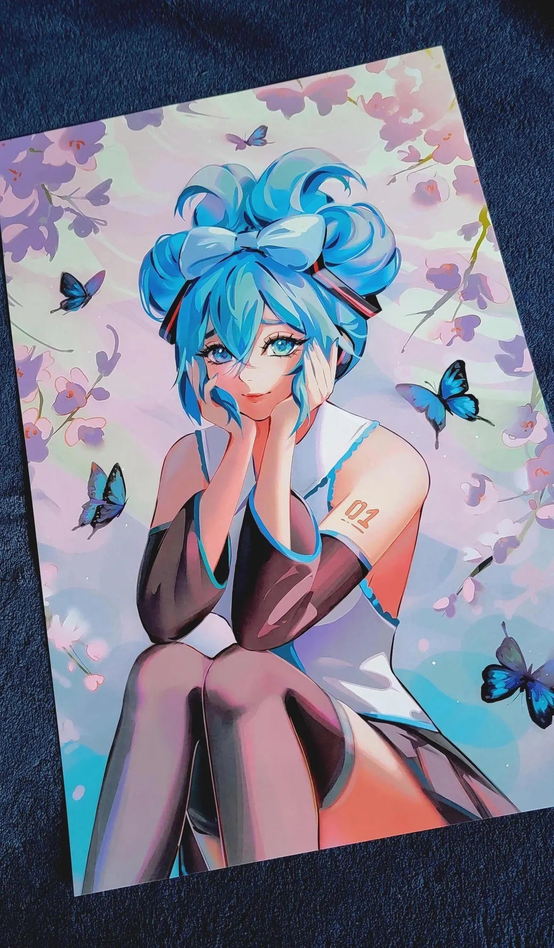 Hatsune Miku (11" x 17")