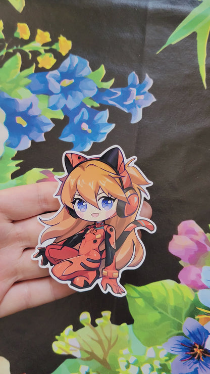 Asuka Langley Soryu Sticker