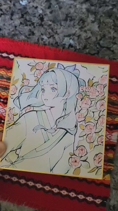 Maomao Shikishi Art